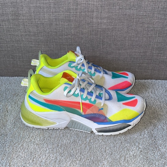 Puma Lqdcell Optic Sheer Lace Up Sneakers - Picture 3 of 12